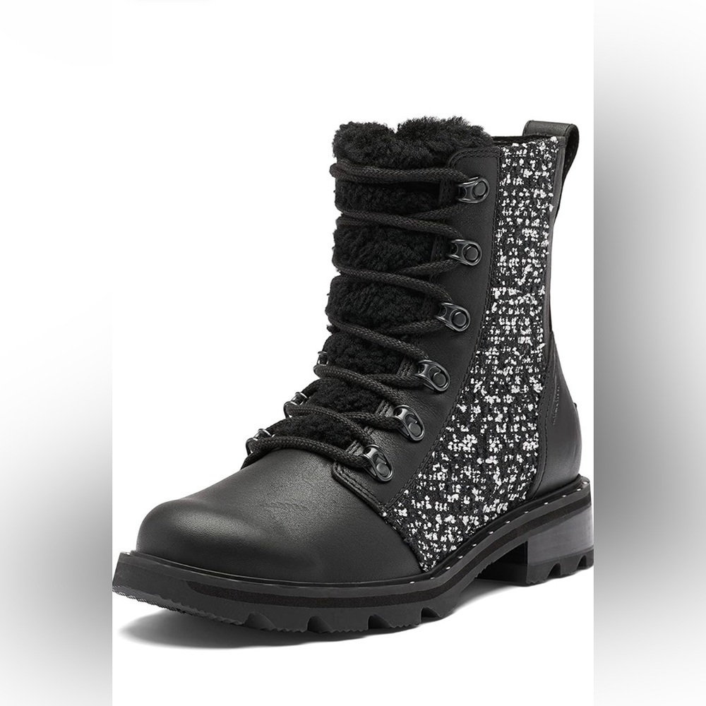 NIB Sorel Lennox Lace Cozy Winter Boot - Sz 6.5